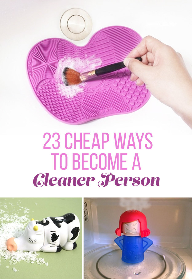 23 Inexpensive Homemade Cleaning Products