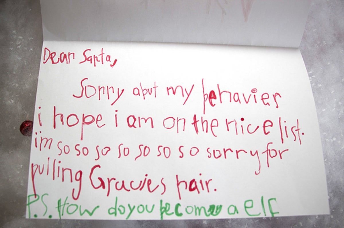 These Are The Letters Kids Send To Elf On The Shelf Headquarters
