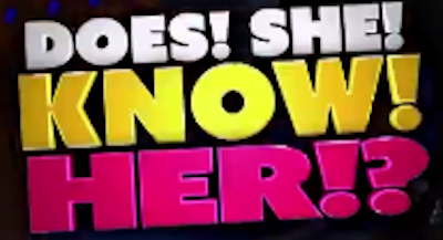 Since it has been made pretty clear that Mariah does NOT know J. Lo, last night on Watch What Happens Live, Andy Cohen wanted to find out who Mariah does know with the game "Does She Know Her."