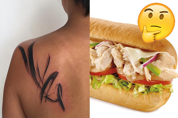 Details 74+ subway sandwiches tattoo - thtantai2