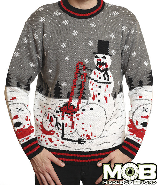 Terrify your family with this cheerful sweater!Get it at Middle of Beyond for $79.99