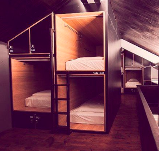 Stay in backpacker hostels instead of fancy hotel rooms.