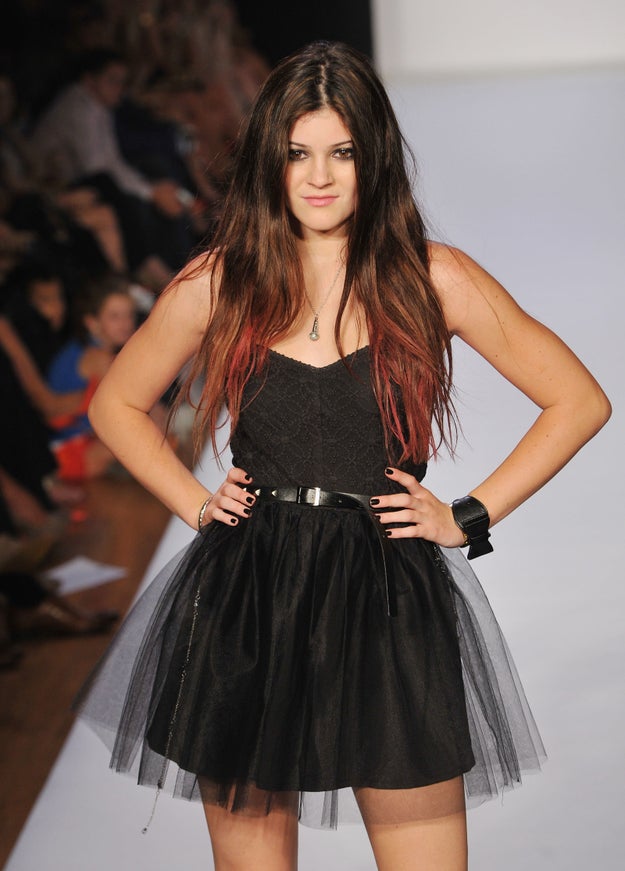 So it only made sense for her to walk in Avril Lavigne's fashion show...