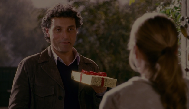 Then, after no word from Iris, Jasper has the nerve to show up at her doorstep. He flies all the way from London to LA, Christmas present in hand.
