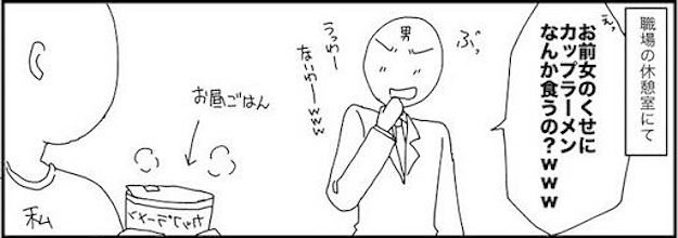 女のくせにカップラーメン食うの 性別で食べ物を否定されることについて