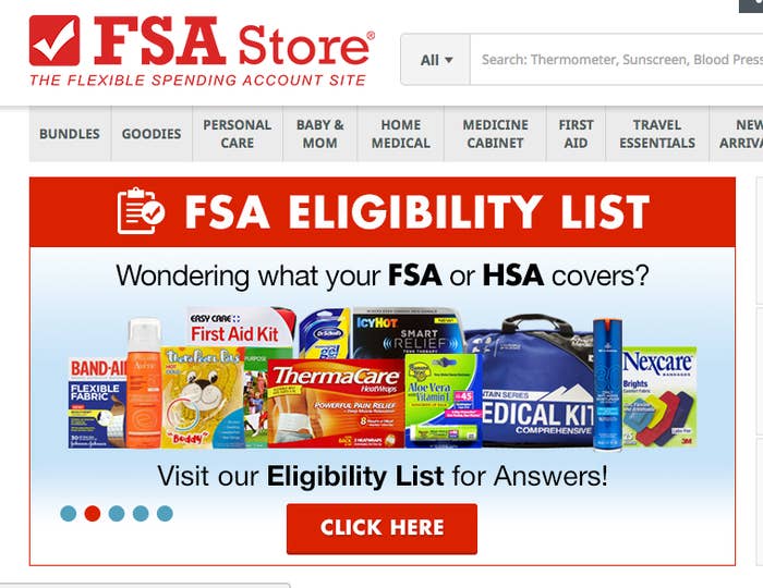 Eligible FSA purchases with kids in mind