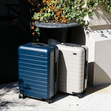 Meanwhile, for the summertime air traveler, this perfect sized carry-on bag even comes with a battery for recharging electronics.
