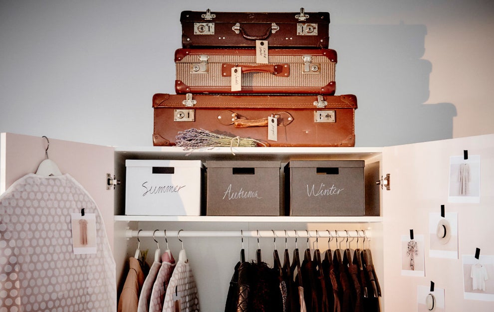 Linen Closet Organization Makeover - Modern Glam