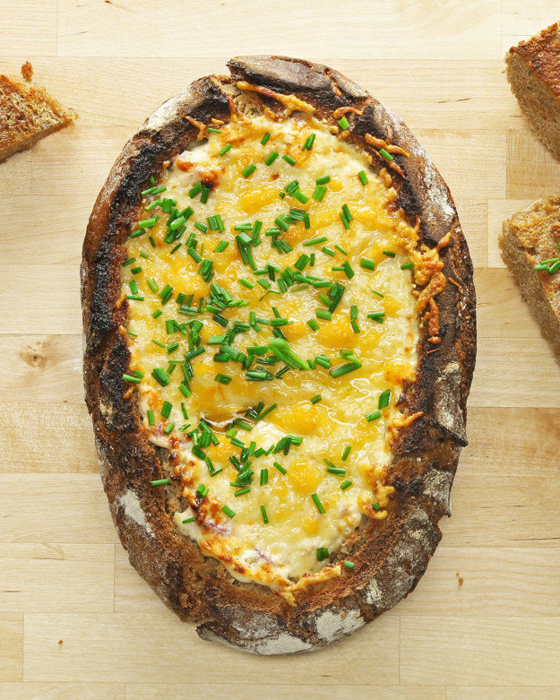 This German bread bowl that'll put you in a wonderful cheese coma.