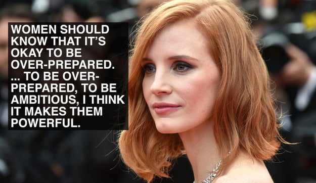 When Jessica Chastain rejected double standards.