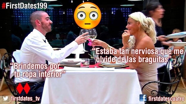 Cuando acudió Leticia Sabater. Sin bragas.