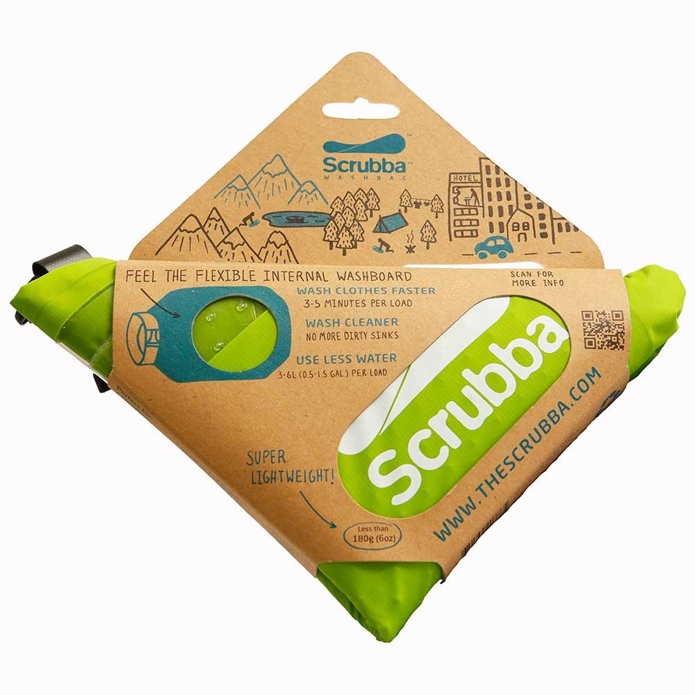 If summertime always involves a camping trip or two, this small gift packs a big punch. It works like an old-fashioned washboard, which allows for an easy way to do laundry on the go.