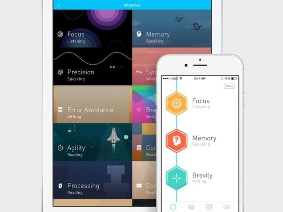 How about a little brain training while we're at it? Elevate is designed to test your mind and keep it active through a series of games, quizzes and activities. Just input what your focuses are and the app will create the perfect brain work out for you! Easy as pie, right?! And how can you turn down pie?!