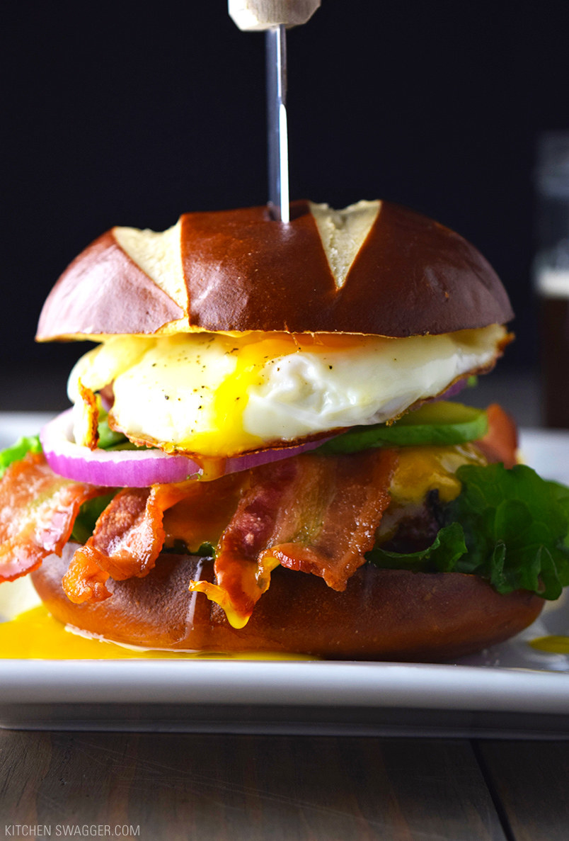 Mammoth? Yes. Messy? Yes. Delicious? Absolutely. Recipe here.