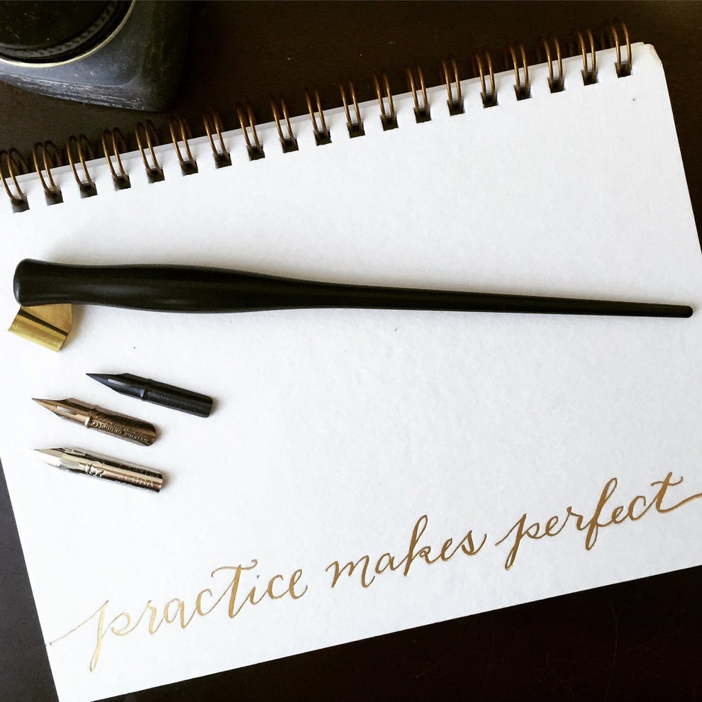 8 Tips For Anyone Who Wants To Learn Calligraphy And Hand-Lettering