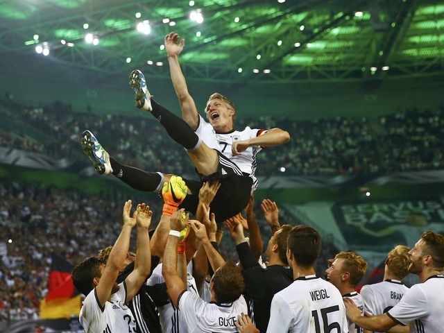 Despedida de Bastian Schweinsteiger da seleção alemã, em agosto