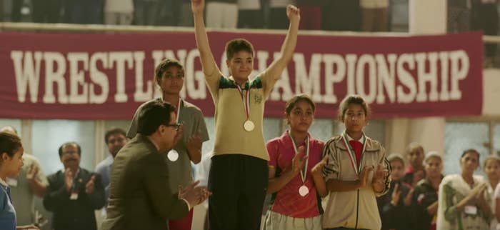 The National Anthem Scene In Dangal Has Evoked Mixed Responses From Viewers The inspiring tale of mahavir and his daughters is narrated.