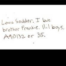 Louis Sodder Note Missing from the Ashes: The Enduring Mystery of the Sodder Children ...