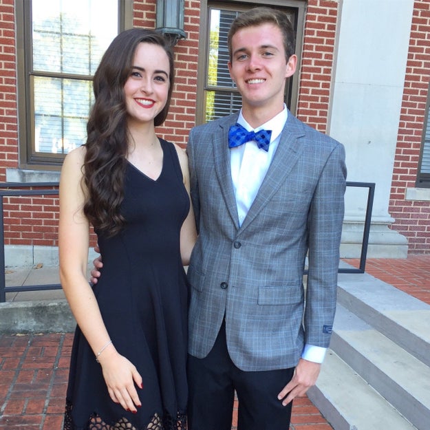 This is Conner Fastenau and Nicole Dudley, freshmen at Baylor University and a self-declared "pretty meme-y" couple.