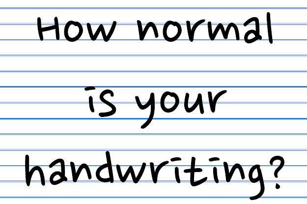 how-normal-is-your-handwriting