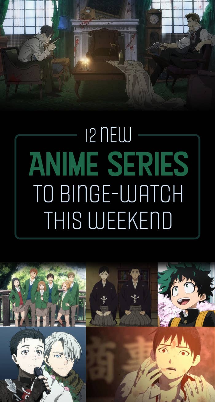 12 New Anime Series From 2016 To Binge Watch This Weekend