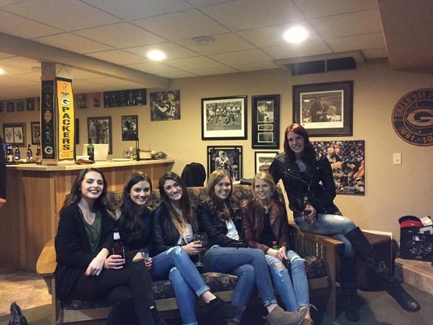 A few days ago, Reddit user jr0d7771 posted this photo of a group of women posing in a place that is obviously–pro Green Bay Packers.