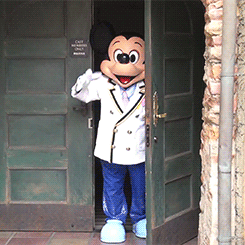 There are no character breakfasts, mouse meet and greets or autograph sessions. You could say he's there is spirit but not, uh, in person.