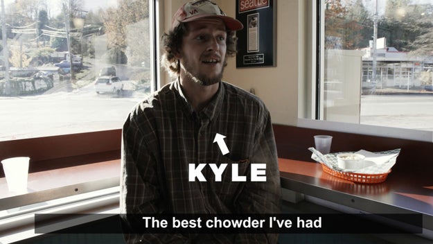 Here, they met Kyle; a regular customer for five years, who insisted they try the smoked salmon chowder.