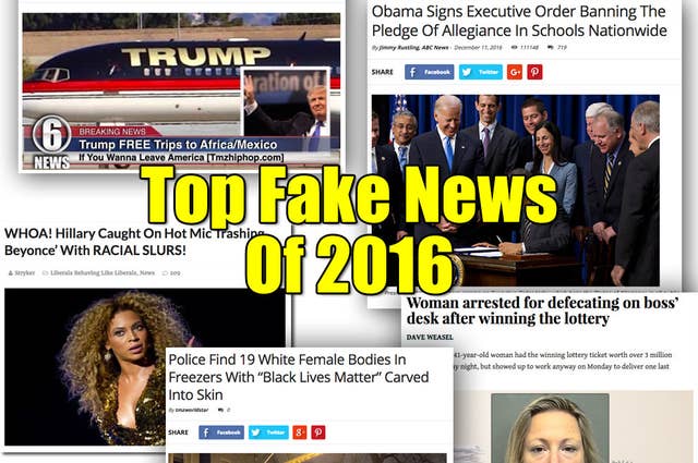 50 Of The Biggest Fake News Hits On Facebook From 2016