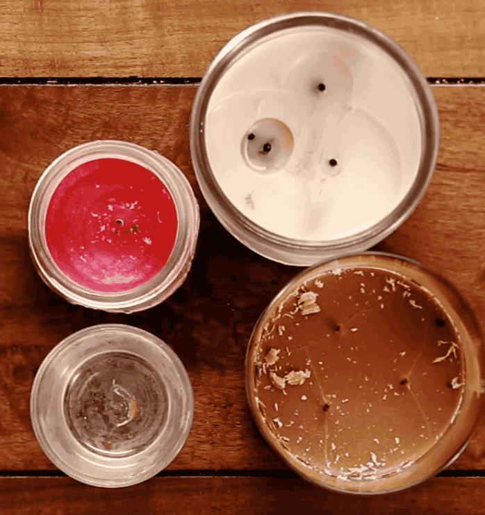 Upcycle Your Old Candle Jars Into This Clever Makeup Organizer