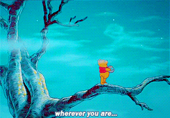 Winnie The Pooh is one of the best Disney characters to bring a smile to everyone's face. He's all rumbly and tumbly. But, in his big movie debut, there is one scene that has been crying ever time I think of it. Pooh is on the search for his best friend, Christopher Robin. And Pooh's friend isn't the only thing that is lost, it's also a part of him. He sings a song called, "Wherever You Are," and stares at the night sky thinking of Christopher Robin calling his name and wishing he finds him. I get choked up every time. In the end, Pooh and the gang find Christopher Robin, and we find ourselves happy once again.