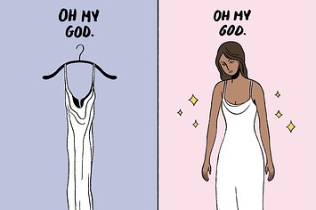 14 coisas que ninguém te conta sobre como é comprar um vestido de noiva
