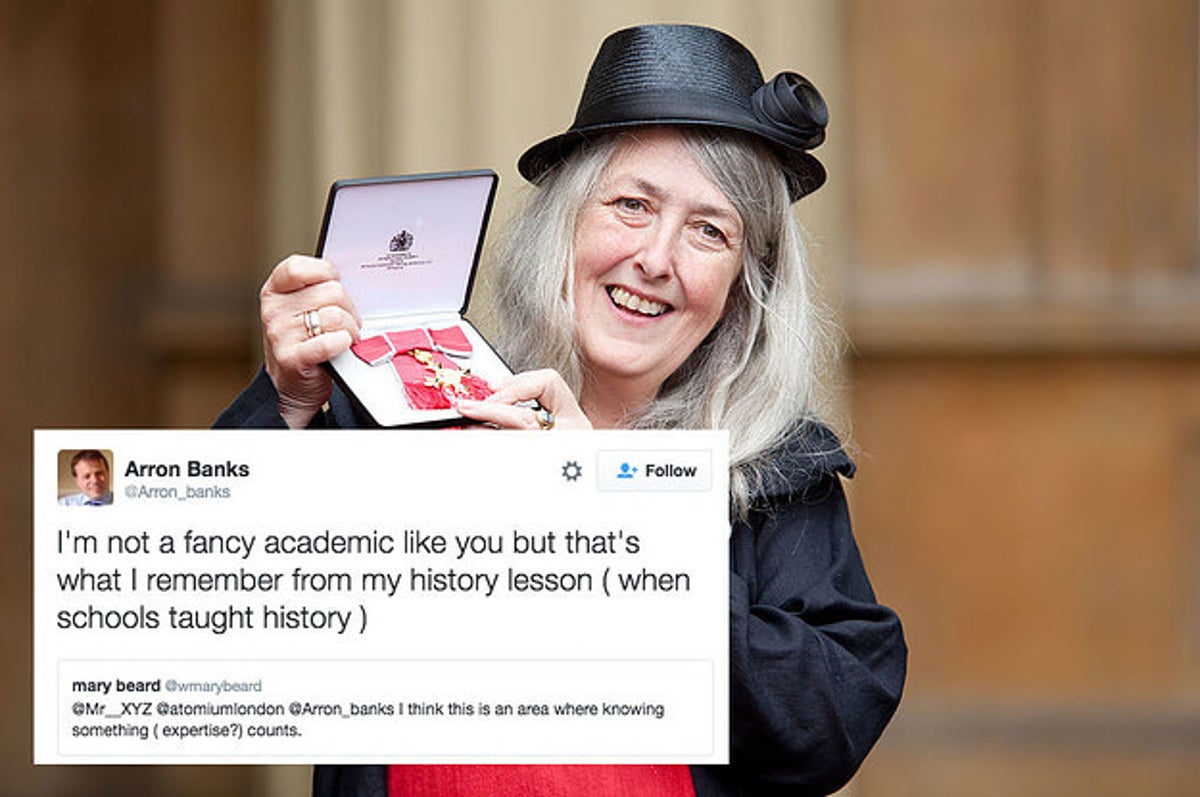 Mary Beard: 'I get told off for spending too much time on Twitter