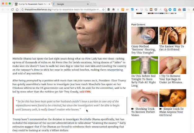 Fake news often relies on made-up quotes to make the story seem real. If you search for it and no reputable media outlet has it, that could mean it's not a real quote.