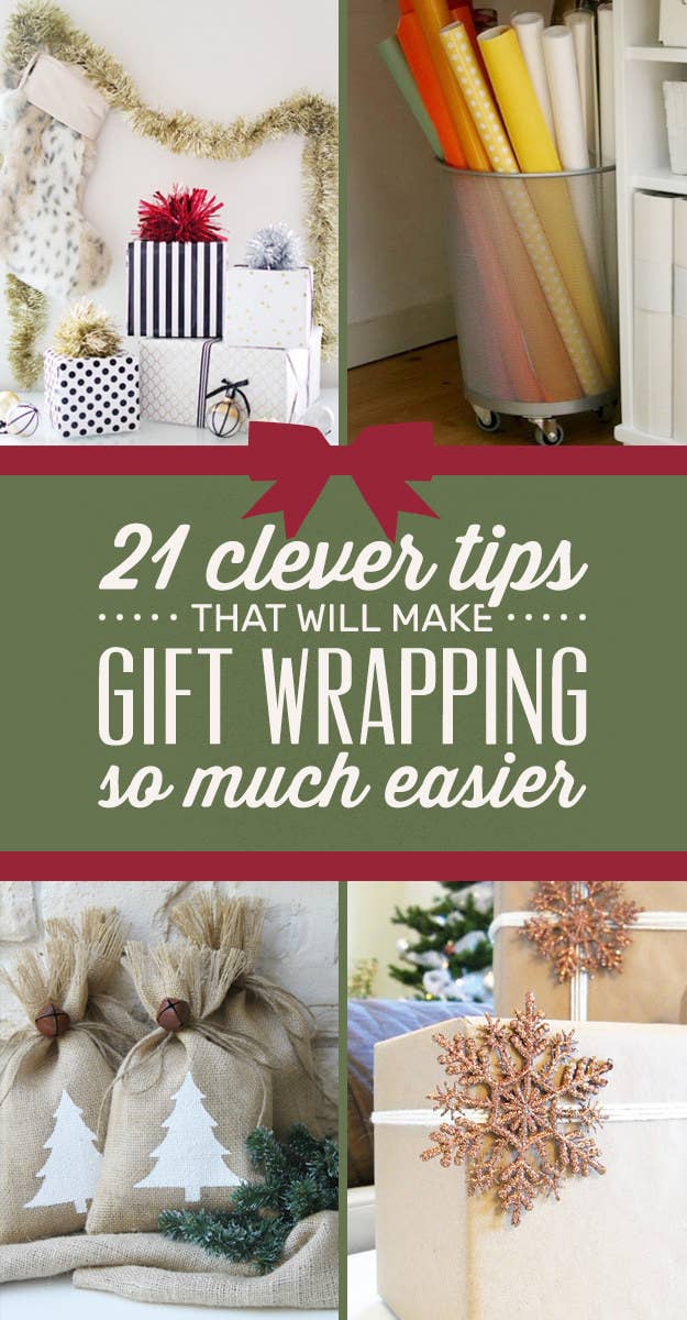 21 DIY Gift Wrap Ideas