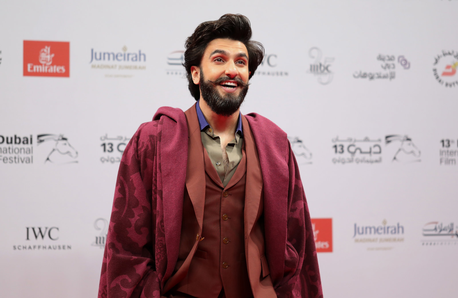 Today In Game-Changing Fashion: Ranveer Singh Draped A Shawl Over His Suit  And Looked Delicious