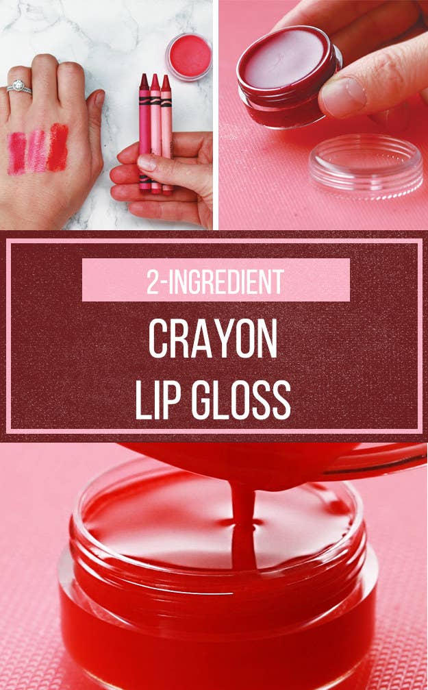 This Diy Lip Gloss Won T Break The Bank But It Will Some Crayons - Diy Lipstick Crayons Without Coconut Oil