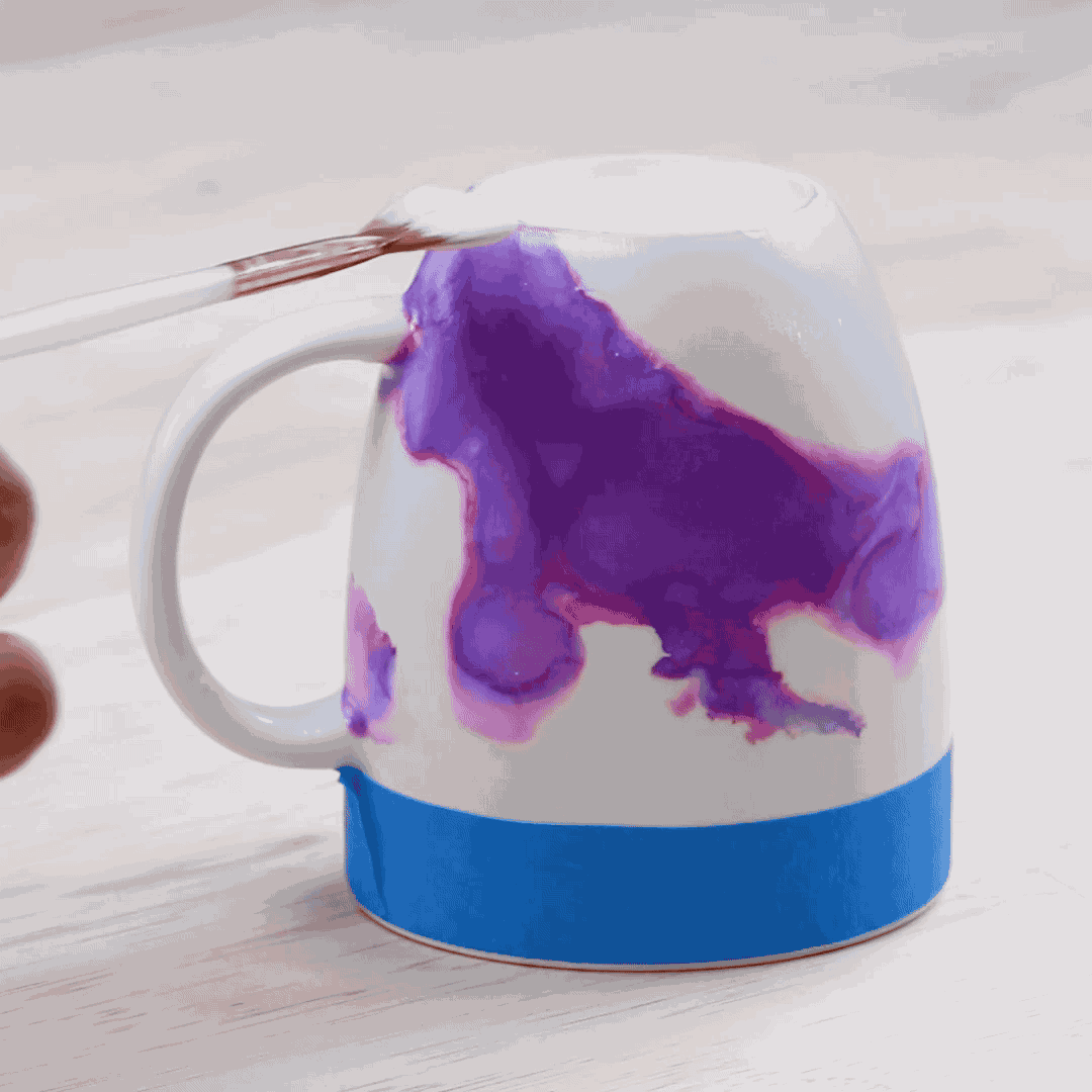 Don't be afraid to apply a thick layer. Though it appears white at first, it will dry completely clear. We recommend applying two coats, waiting around 15 minutes for the first to dry.