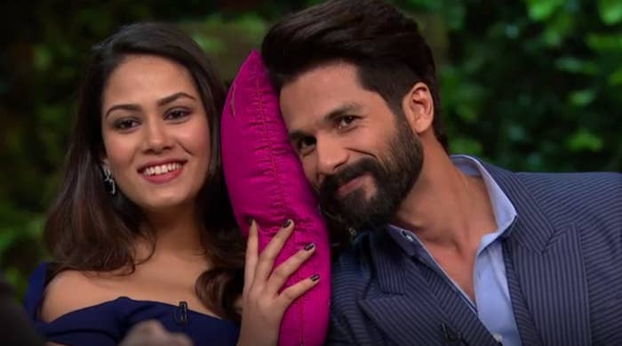 18 Hilarious Moments From Shahid Kapoor And Mira Rajput S Koffee With Karan Episode 18 Hilarious Moments From Shahid Kapoor And Mira Rajput S Koffee With Karan Episode
