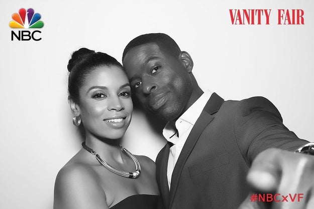 Brown and his TV wife Susan Kelechi Watson (Beth Pearson) are really something else.