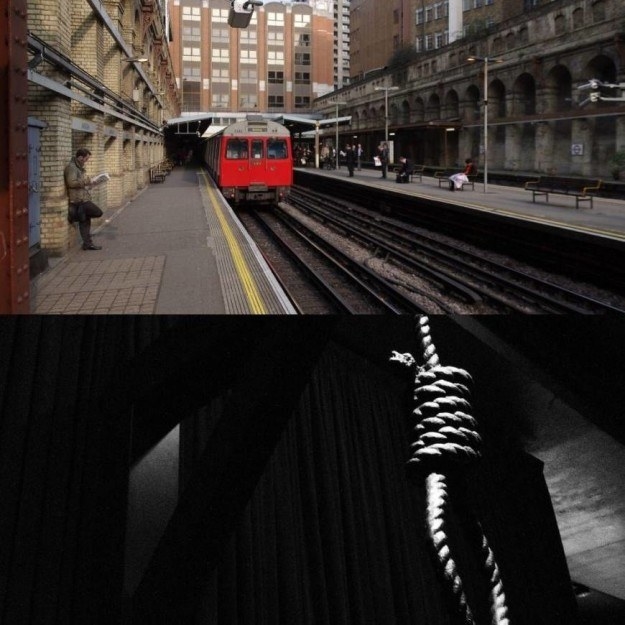 The last public hanging in the UK took place on May 26, 1868, when Michael Barrett was executed in front of a crowd of two thousand people outside the walls of Newgate Prison in London. The Barbican London Underground station was built in 1865 (as Aldersgate Street) and is only a ten-minute walk from Newgate Prison (now the Central Criminal Court), according to Google Maps. This means it was entirely possible that Londoners took the tube to watch a hanging.