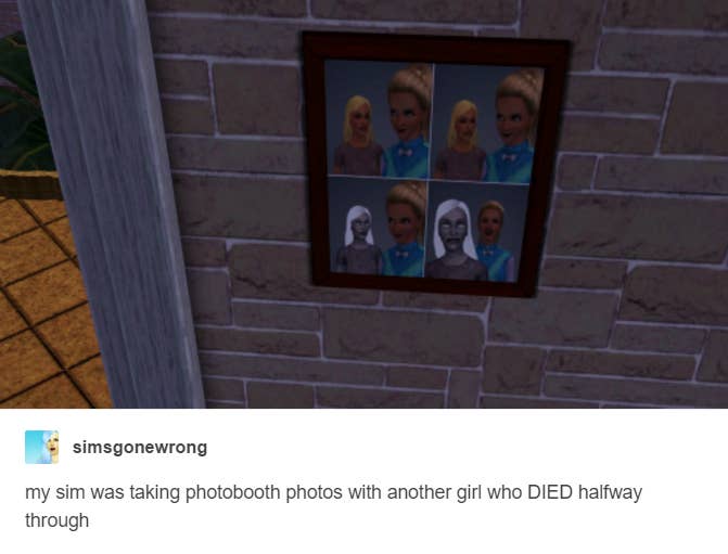16 Photos That Prove "The Sims" Is The Weirdest Fucking Game