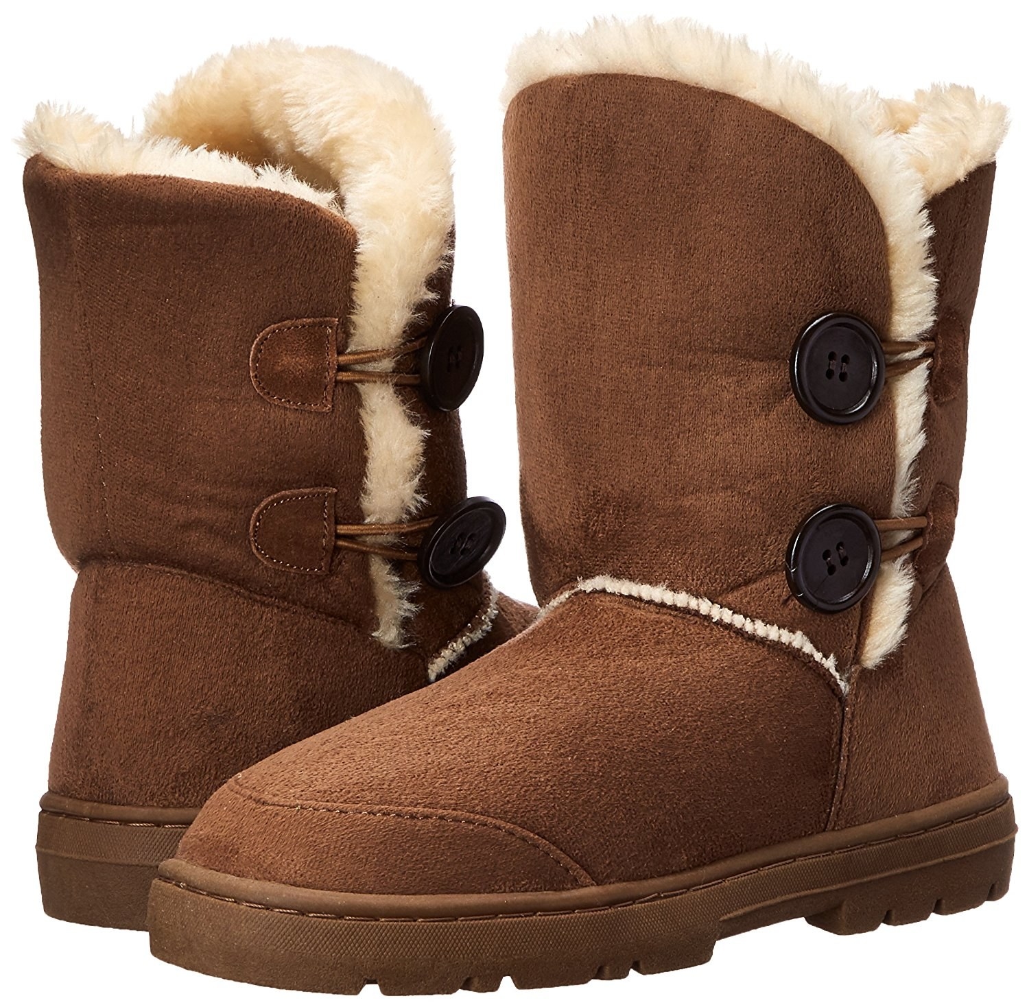 Promising review: "Great boots! They are comfy and cute!!! Easy to slip on and off, and they don't take your socks off when you take them off!" —Amazon CustomerPrice: $19.99+ (available in 2 colors and women's sizes 6 to 11).