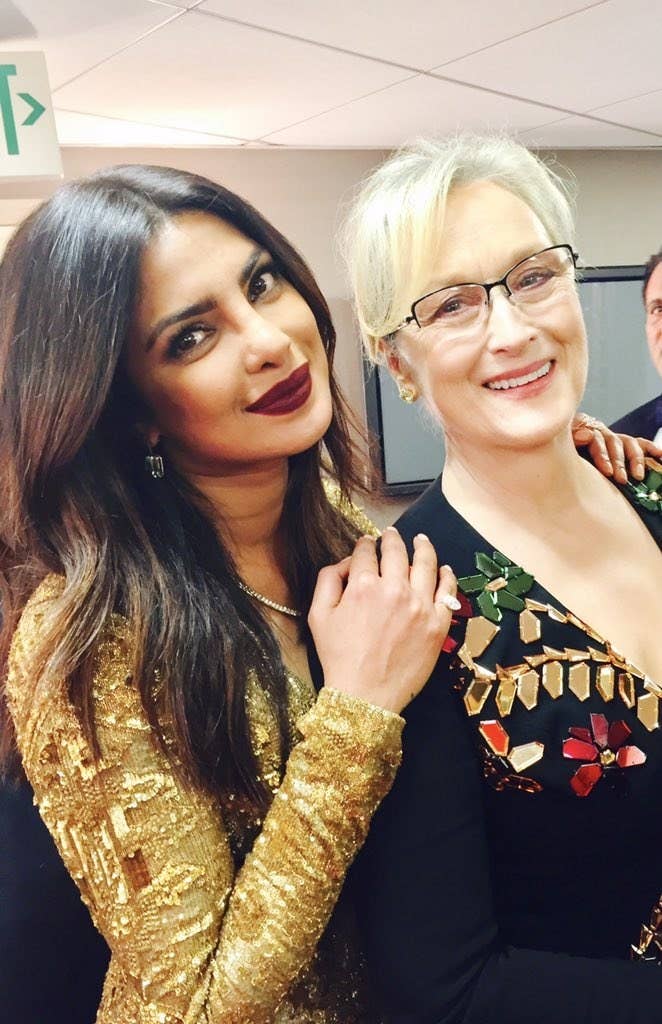 662px x 1024px - Meryl Streep And Priyanka Chopra Took A Photo Together And My Heart Needs  To Calm Down