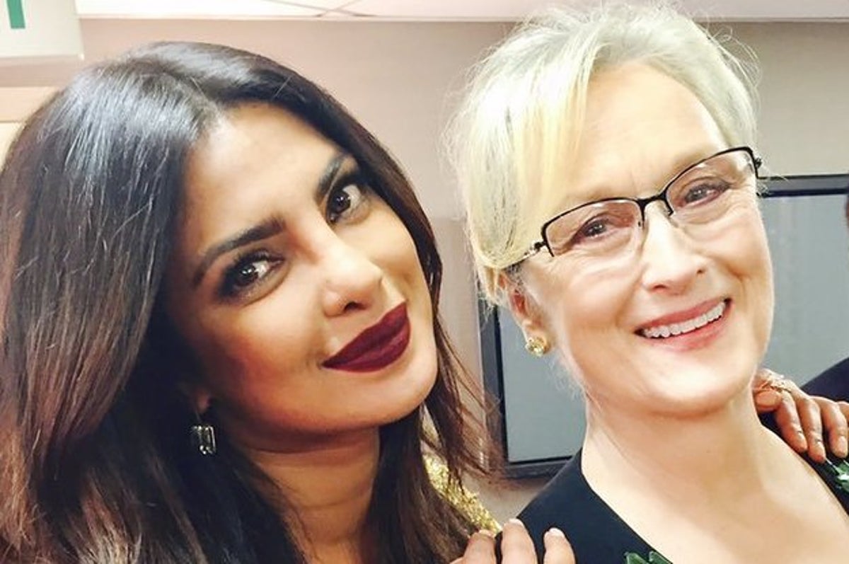 Xxx Kagana Rawat Sex Fucking - Meryl Streep And Priyanka Chopra Took A Photo Together And My Heart Needs  To Calm Down