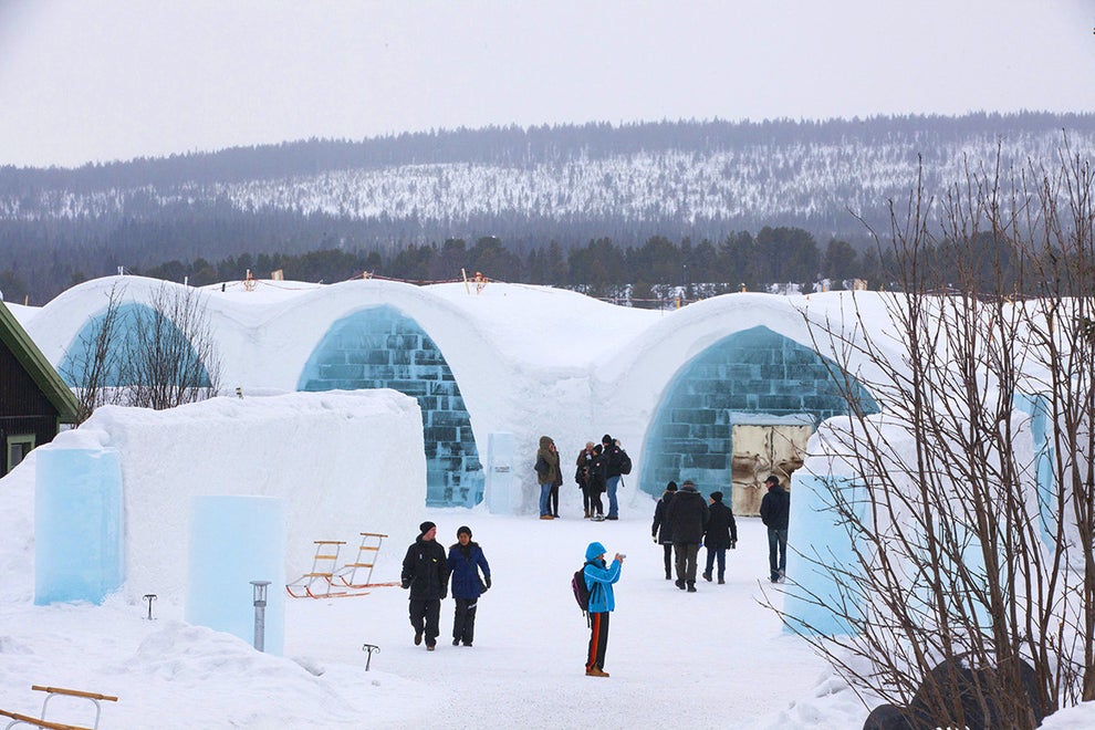 The Arctic Snow Hotel in Sinettä, Finland