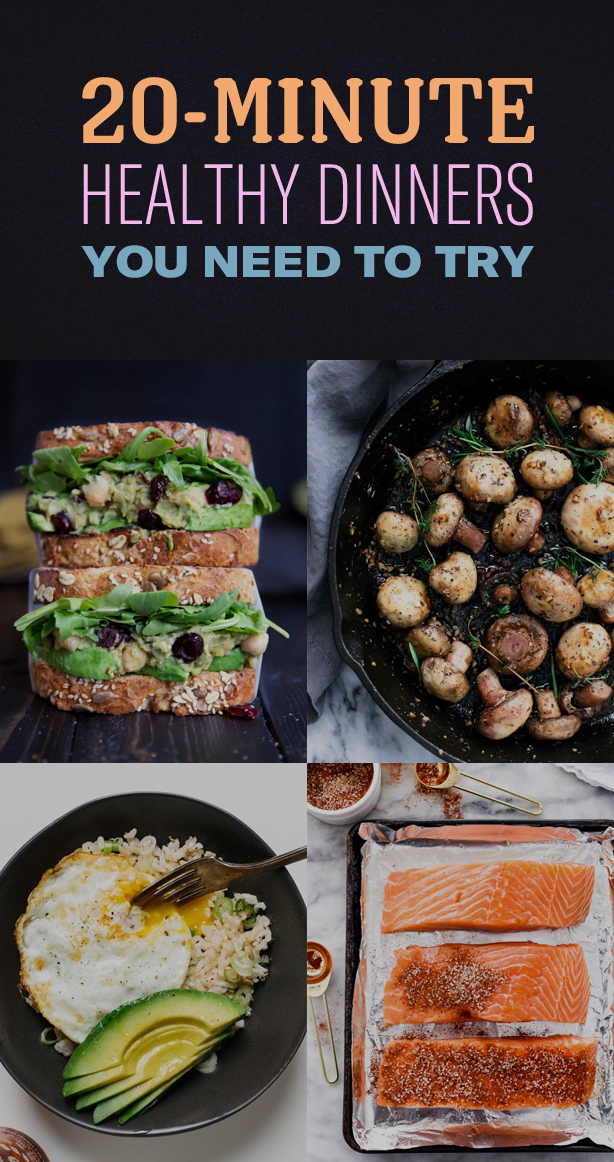20-Minute Healthy Dinner Ideas