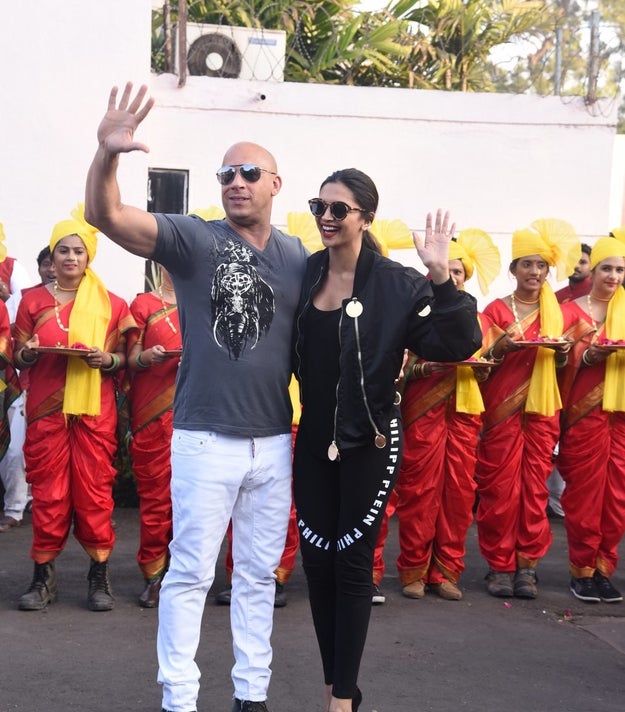 Vin Diesel and Deepika Padukone are in India for the premiere of their action-packed release xXx: The Return of Xander Cage.