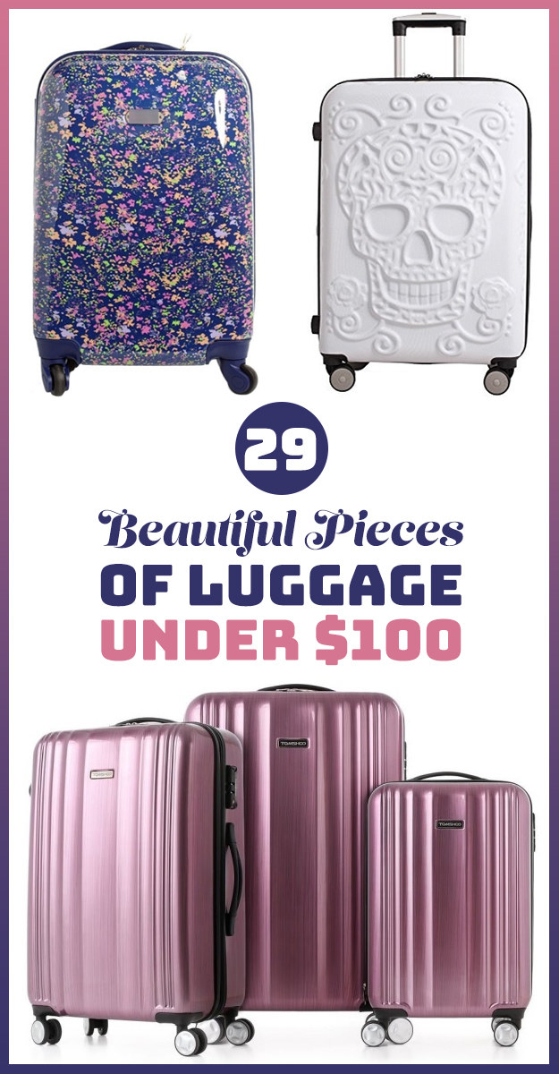 Beautiful luggage cheap