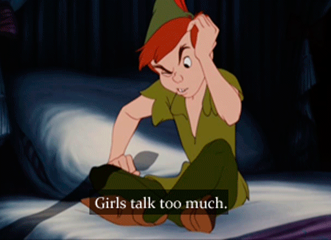 Peter Pan, the immature fuckboy.